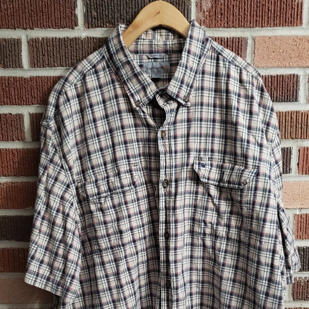Carhartt button shirt xxl